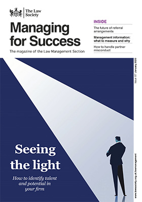Managing for Success magazine cover - January 2020